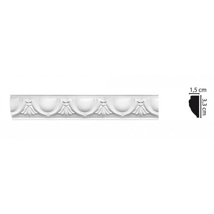 Молдинг D101A/40 Decomaster ДМ (33*15*2000 мм)