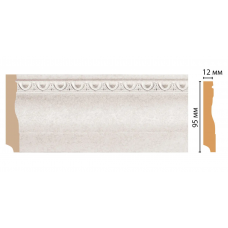 Плинтус напольный Decomaster 153-19D (95*12*2400)