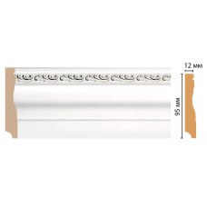 Плинтус напольный Decomaster 153-60 ДМ (95*12*2400)