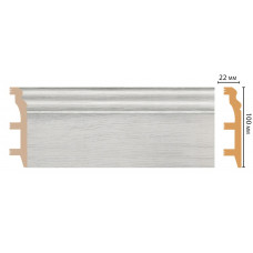 Цветной напольный плинтус Decomaster D232-84 (100*22*2400 мм) ДМ